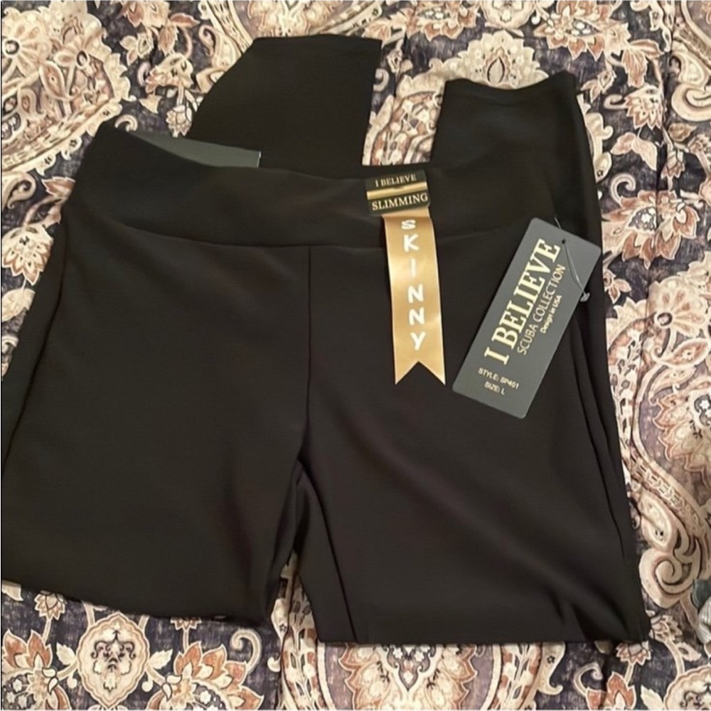 Believe Collection Black Skinny Pants